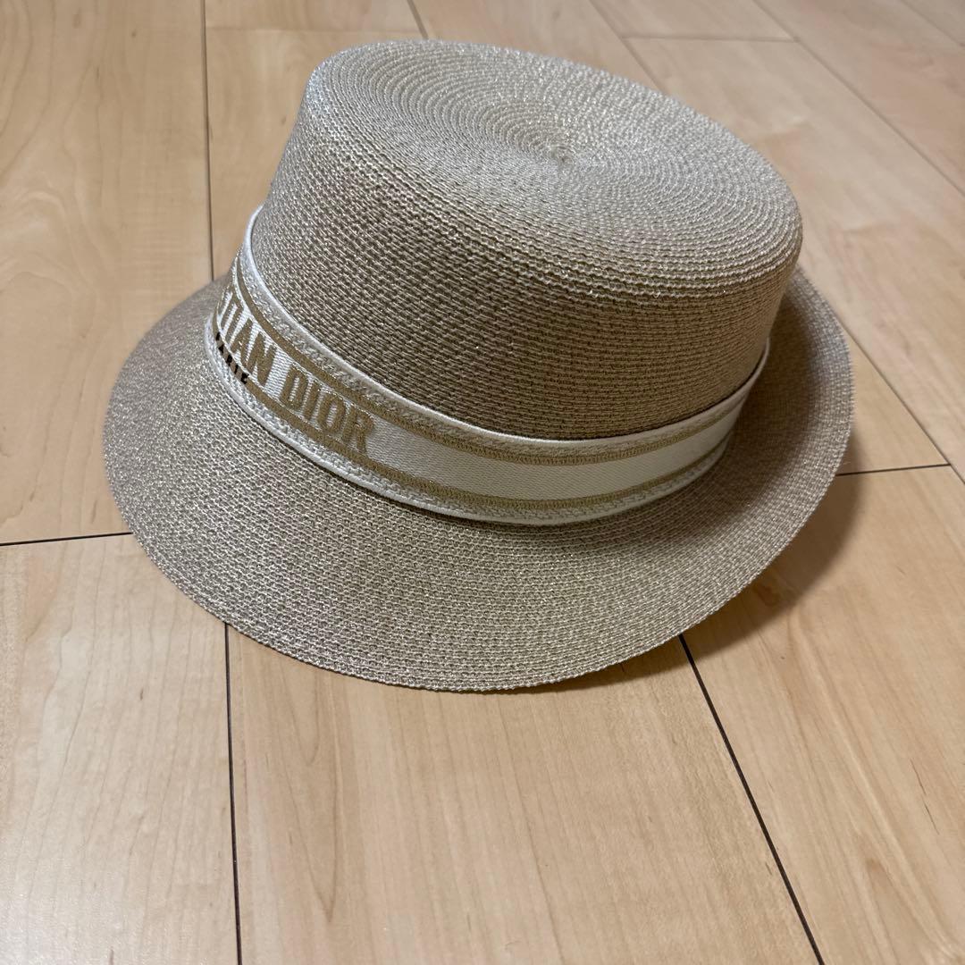 新品未使用　Christian Dior ストローハット