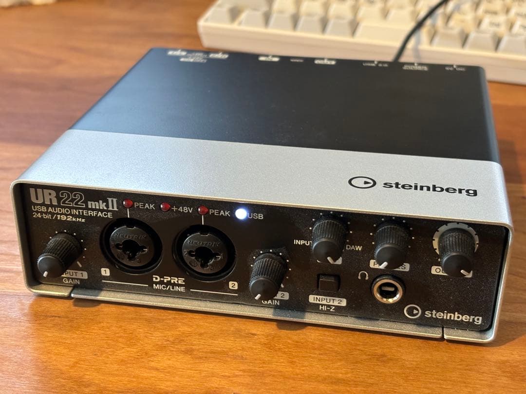 STEINBERG UR22mkII オーディオインターフェイス