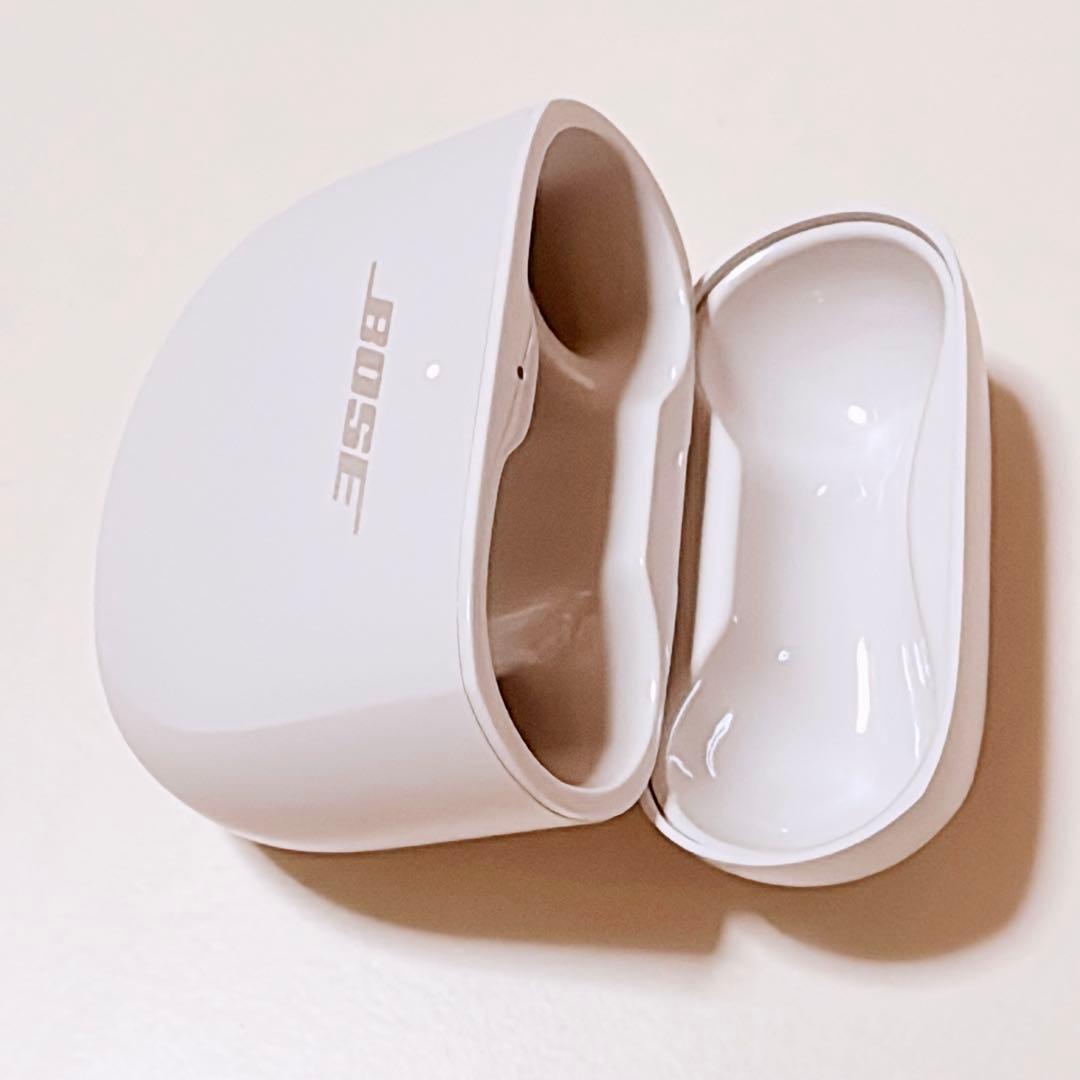 【美品】安定の重低音◎BoseQC ultra earbuds ホワイトスモーク