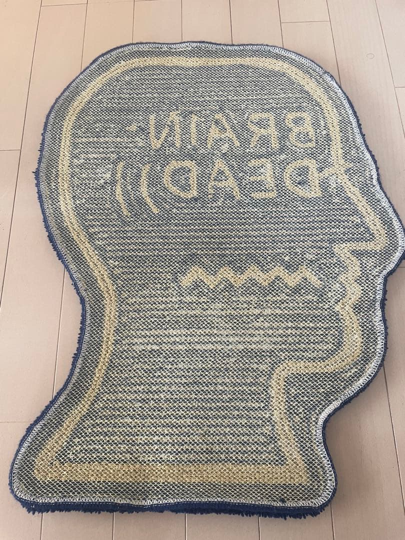 BRAINDEAD ラグ ネイビー