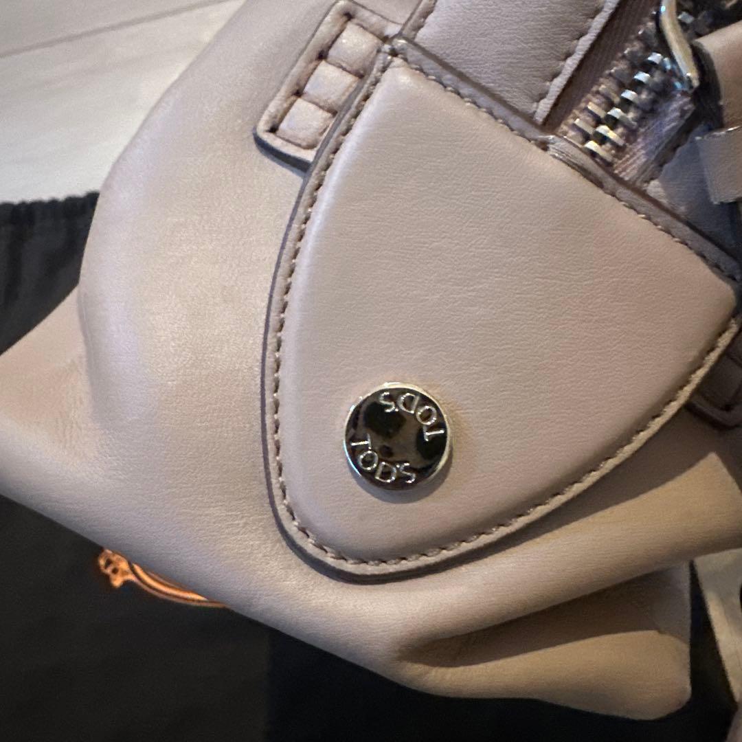 【sakura】TOD'Sバッグ　D-STYLING スモール　ベージュ