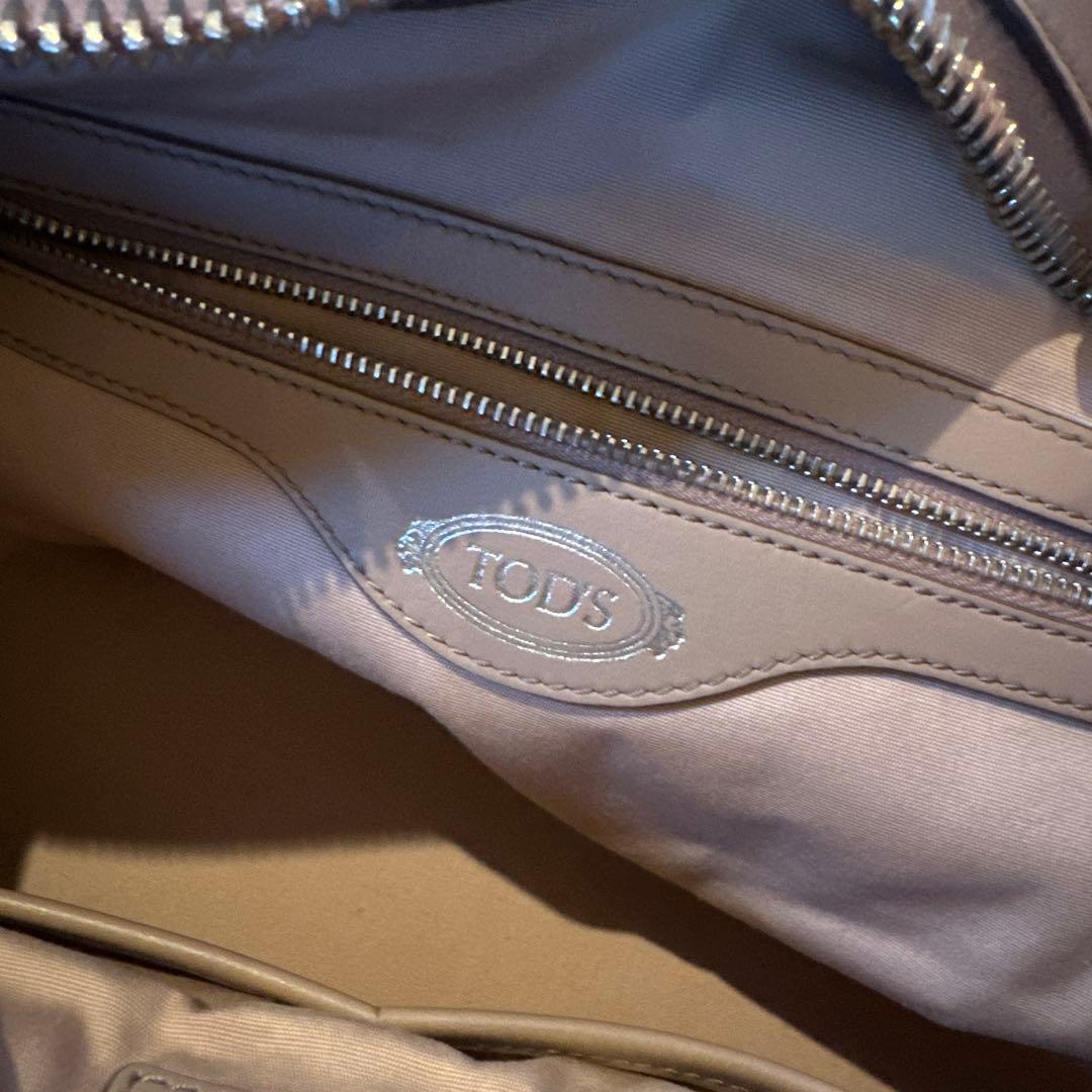 【sakura】TOD'Sバッグ　D-STYLING スモール　ベージュ