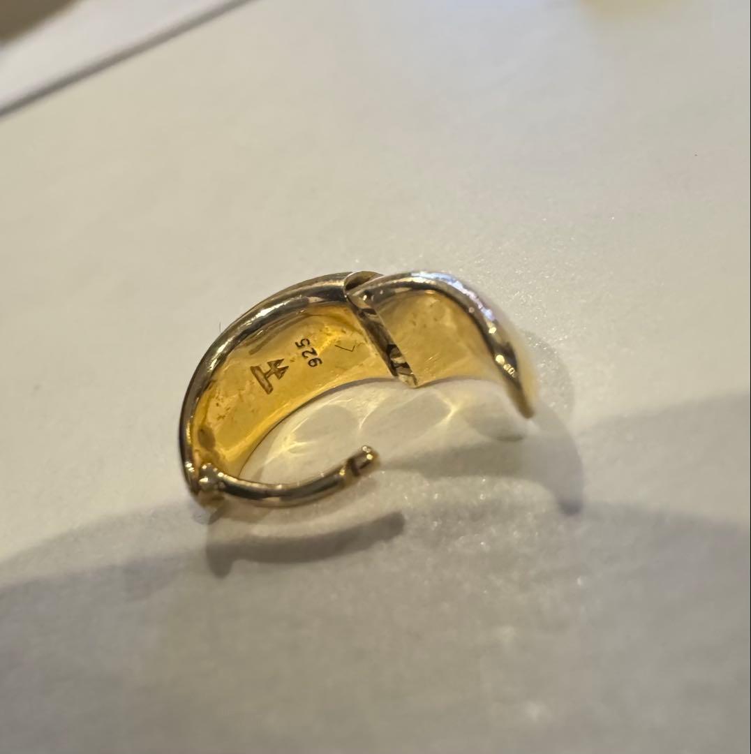 アクセサリー TOMWOOD / ICE HOOPS MEDIUM GOLD / 100512