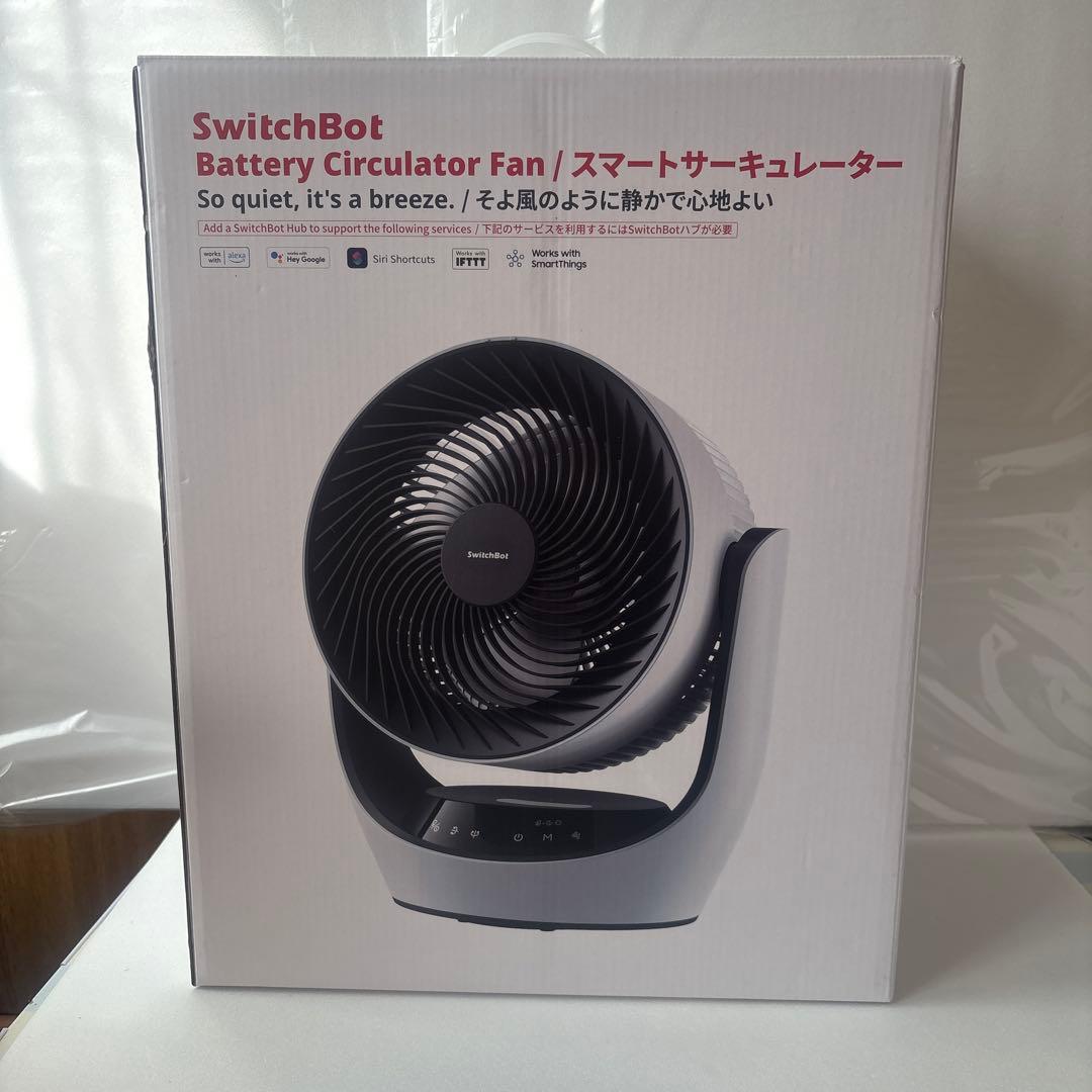 SwitchBot サーキュレーター コードレス 充電式 バッテリー搭載