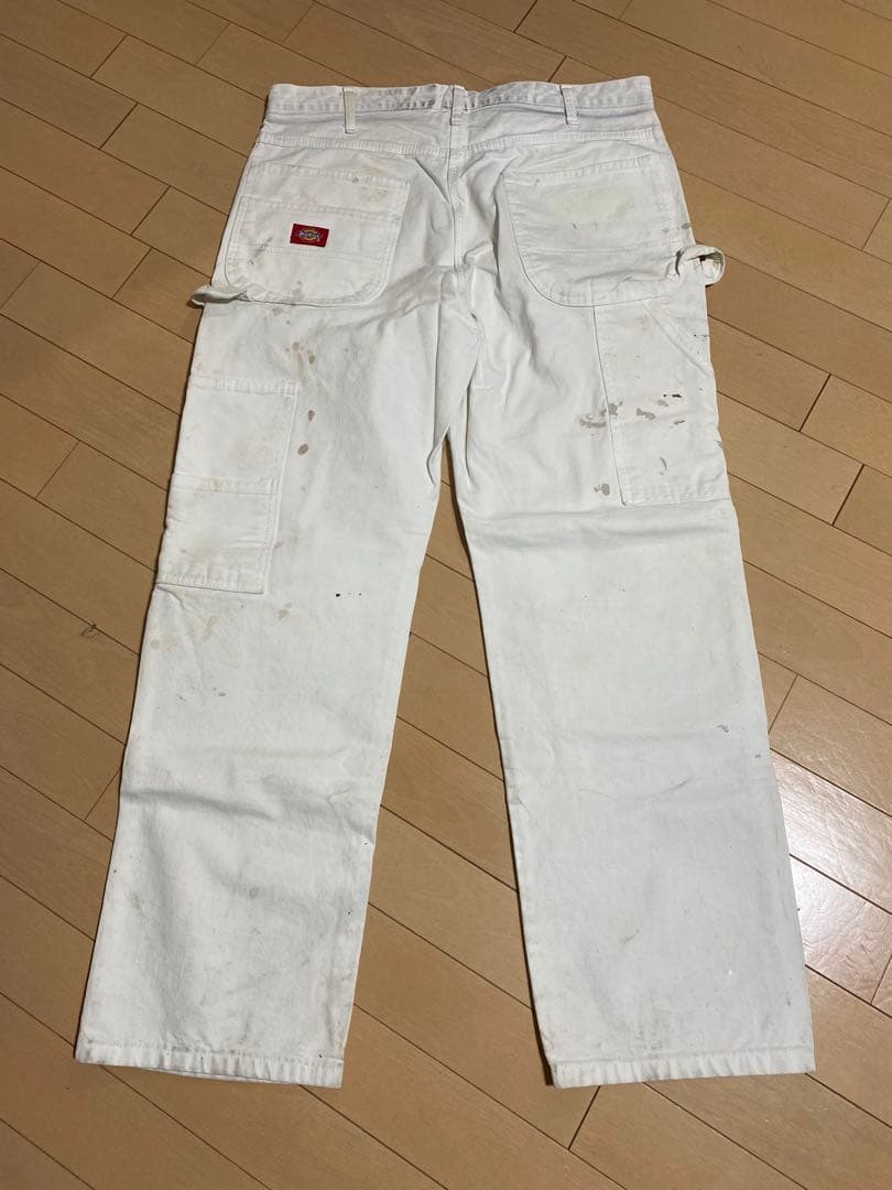 dickies ディッキーズ ペインターパンツ（白）ペンキ 汚れ ヴィンテージ