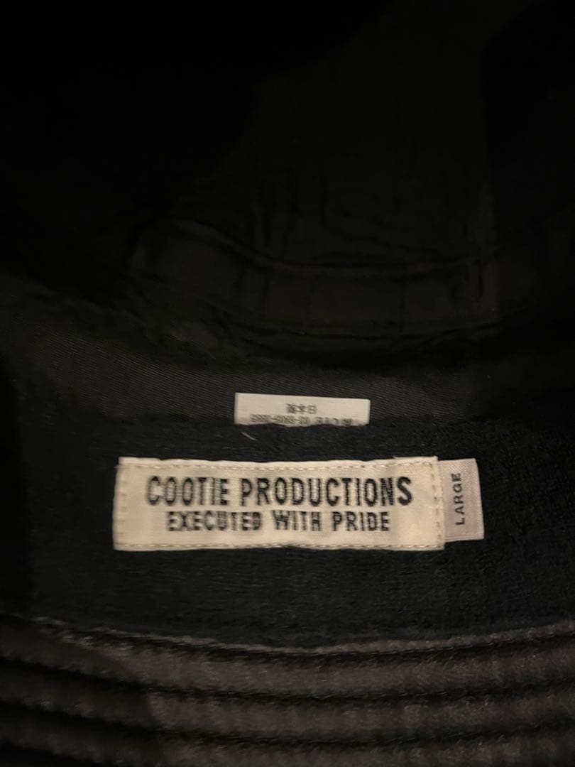 COOTIE PRODUCTIONS レザーバケットハット Lサイズ