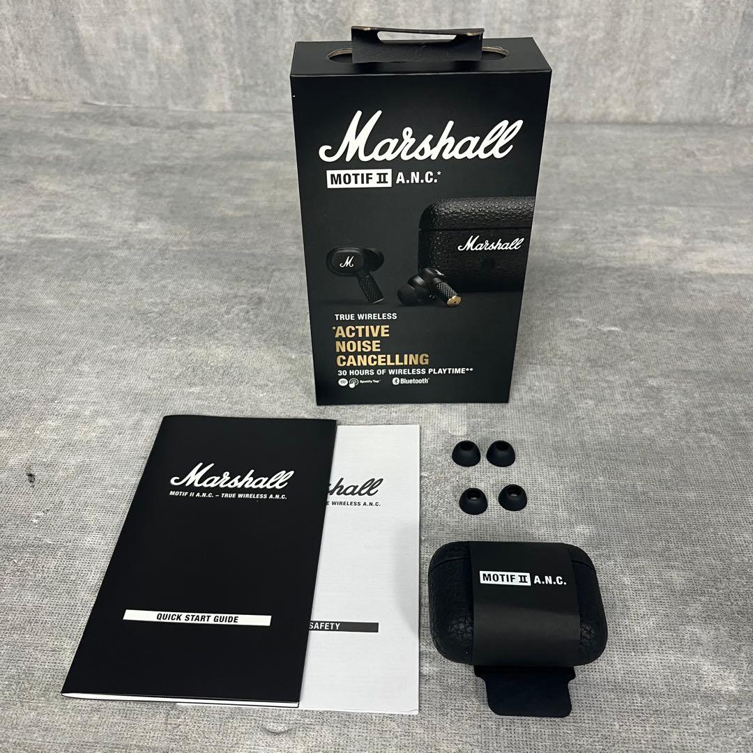 極美品 Marshall MOTIF ii マーシャル ワイヤレスイヤホン