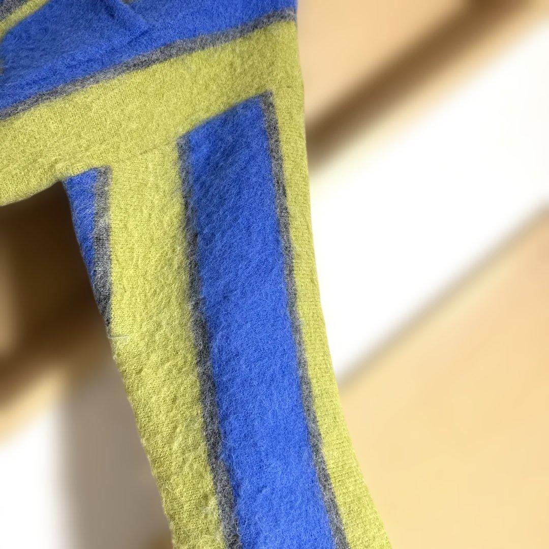 トップス Soutien Collar Stripe Zip Knit Cardigan