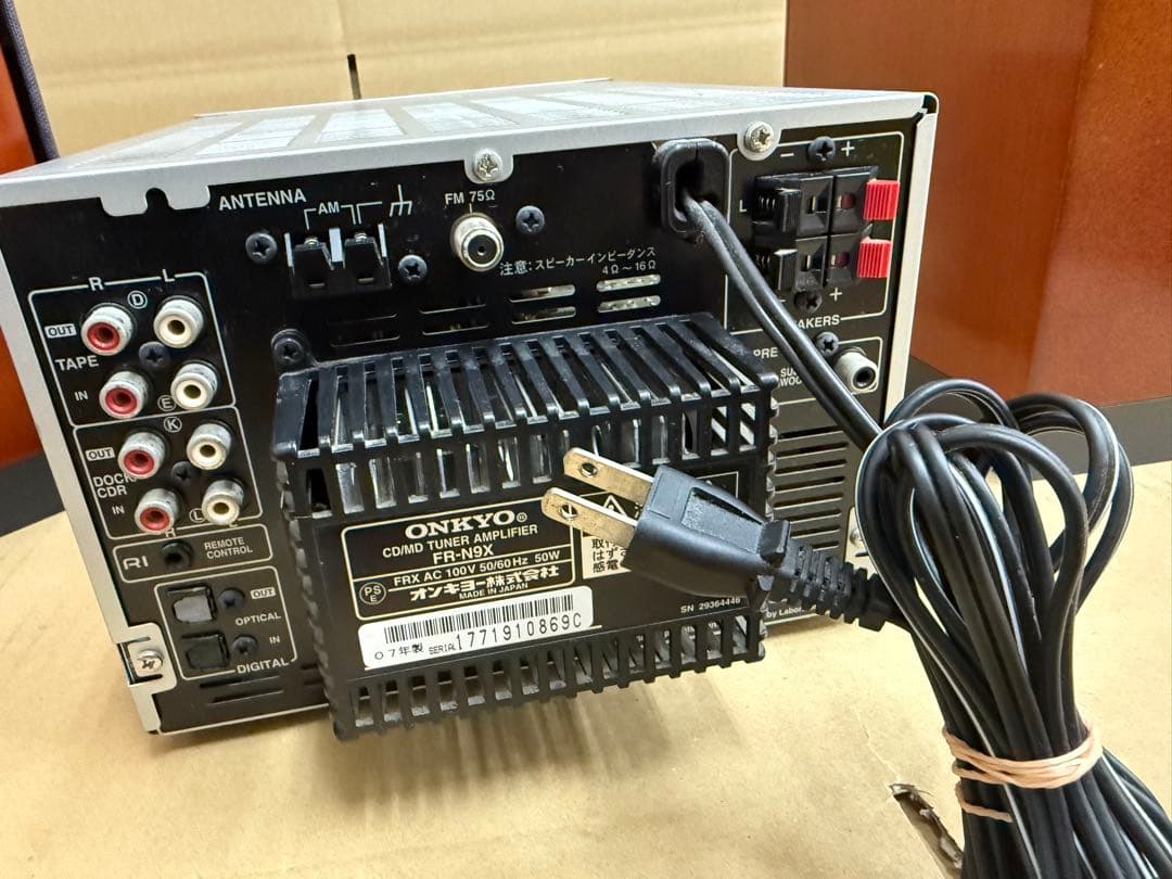 ONKYO FR-N9X + D-N9X スピーカー セット