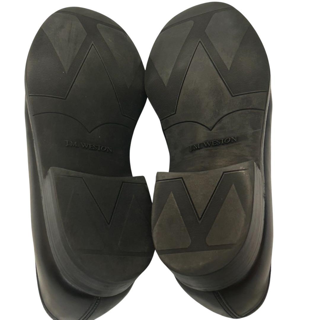 RX 極美品 JMウエストン180 ローファー ブラック 25.5