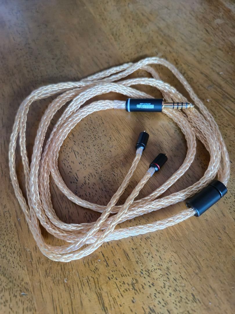 【美品】Nobunaga Labs 澪標 極　イヤホン/リケーブル　即購入可能