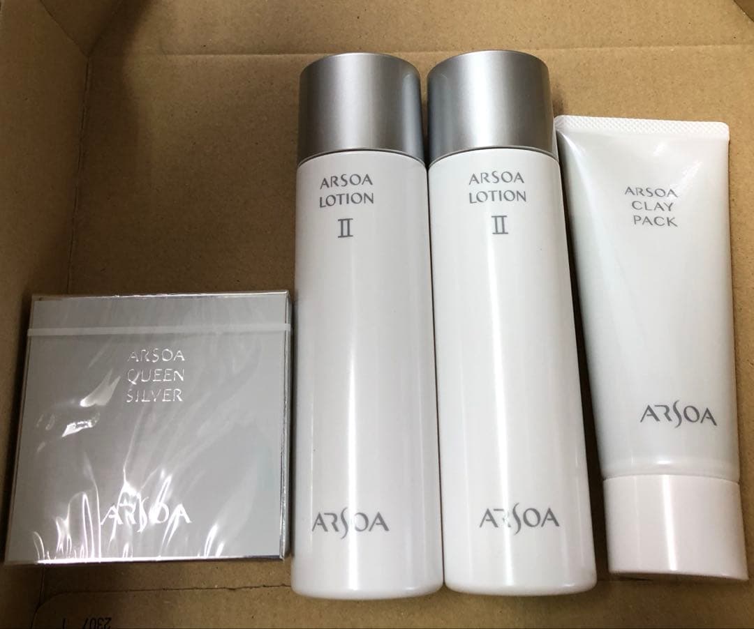 アルソア✨石けん.ローションII×2本.クレイパック☆