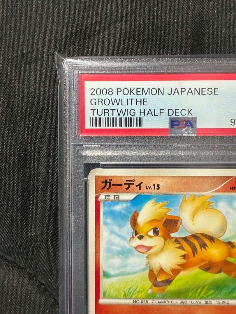 世界13枚 PSA10 ガーディ growlithe 2008 003