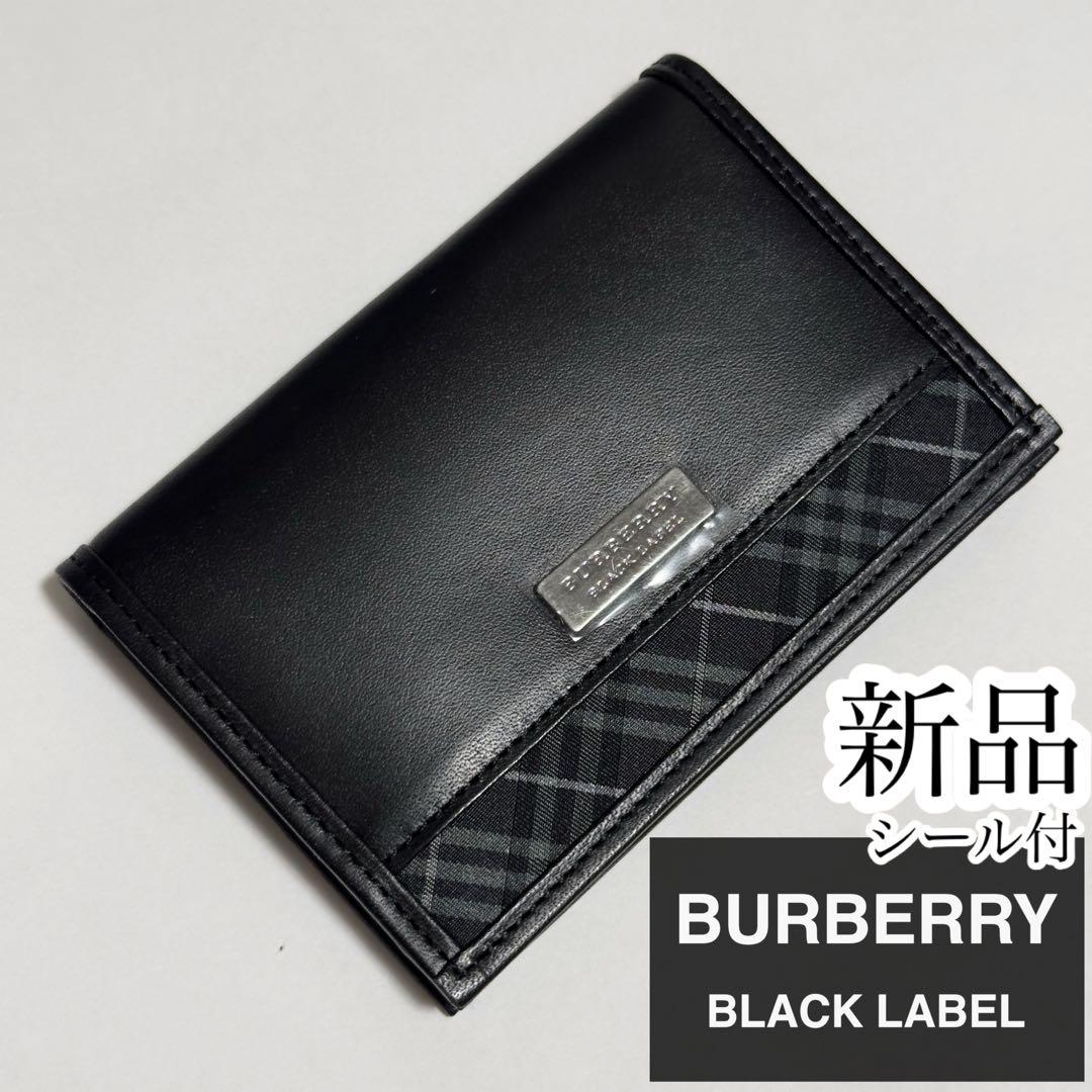 ✨23名様のいいね✨新品 BURBERRY BLACK LABEL カードケース