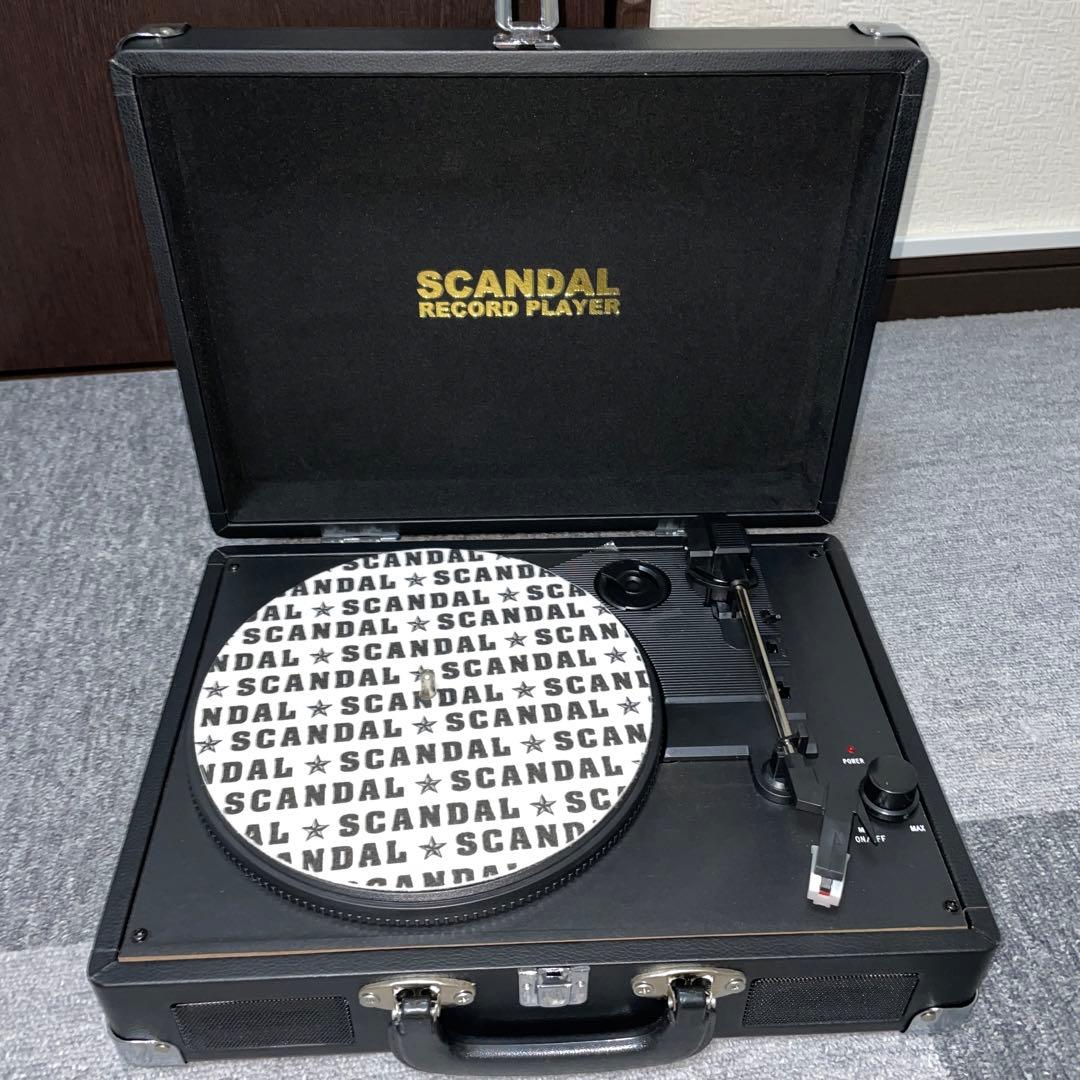 SCANDAL 限定レコードプレーヤー 美品