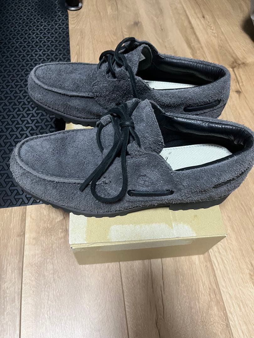 WM×Timberland デッキシューズ