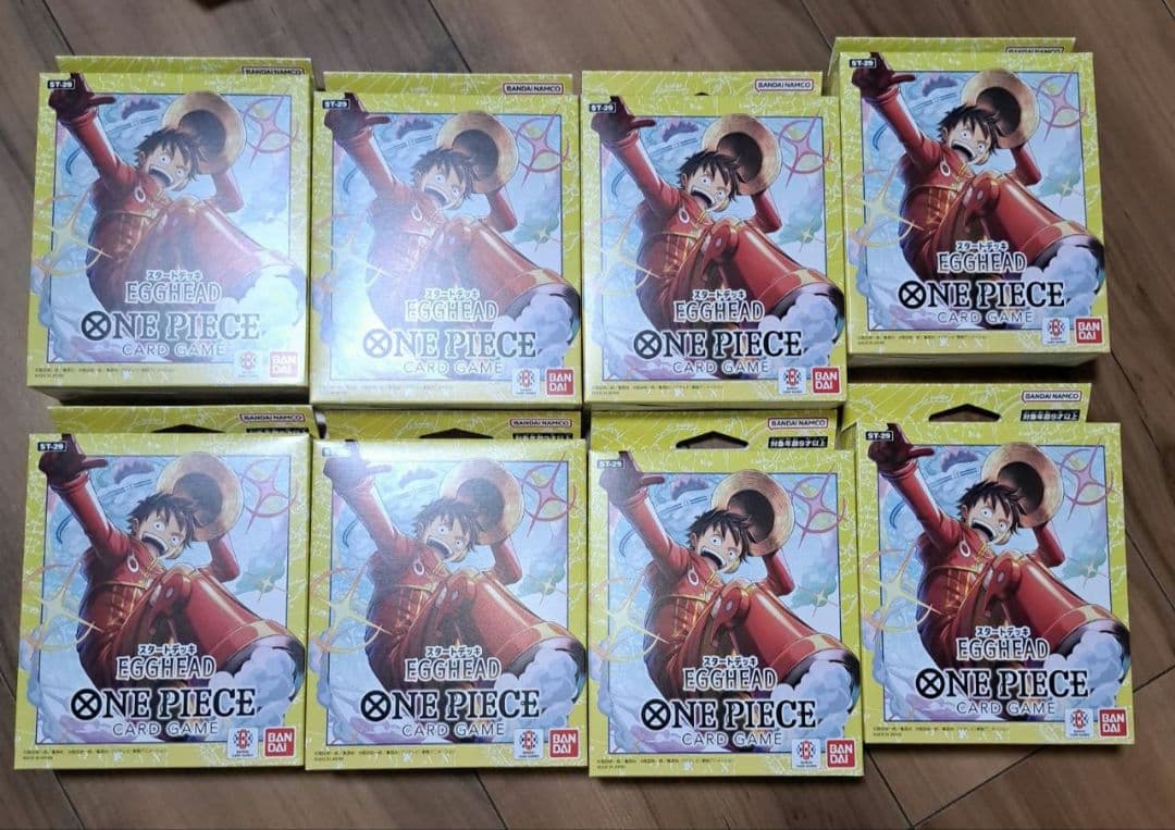 ワンピースカード スタートデッキ　ST-29 エッグヘッド　8BOX　テープ付き