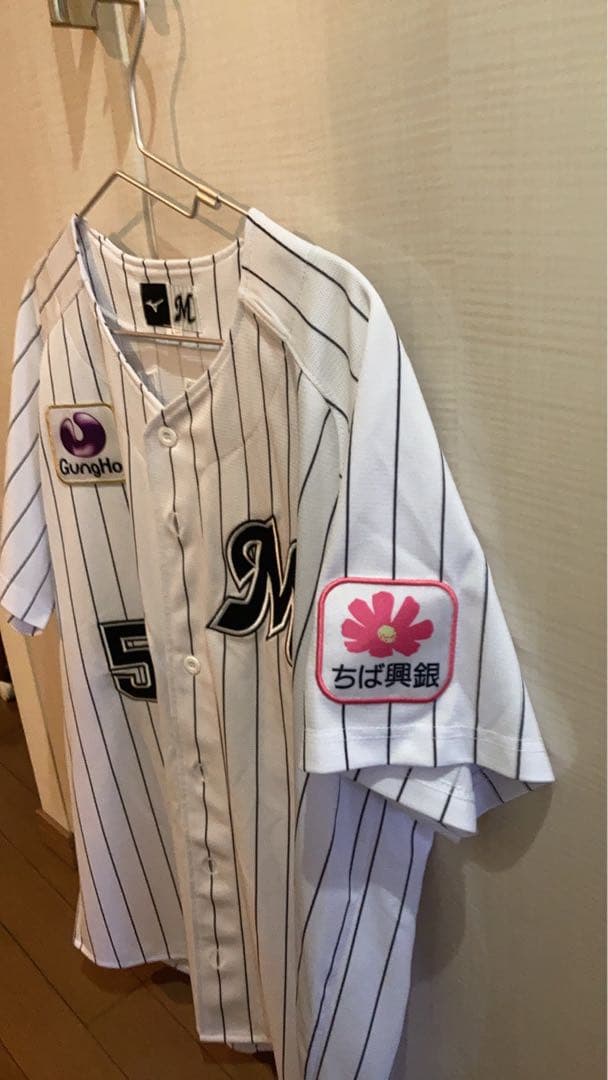 マコリックス　千葉ロッテマリーンズ　小川龍成　ユニフォーム　Lサイズ