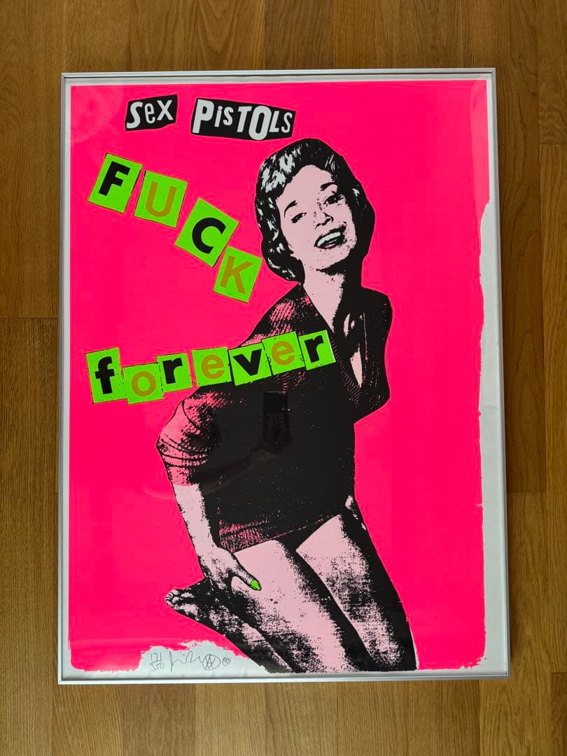 Sex Pistols Fuck Forever シルクスクリーン