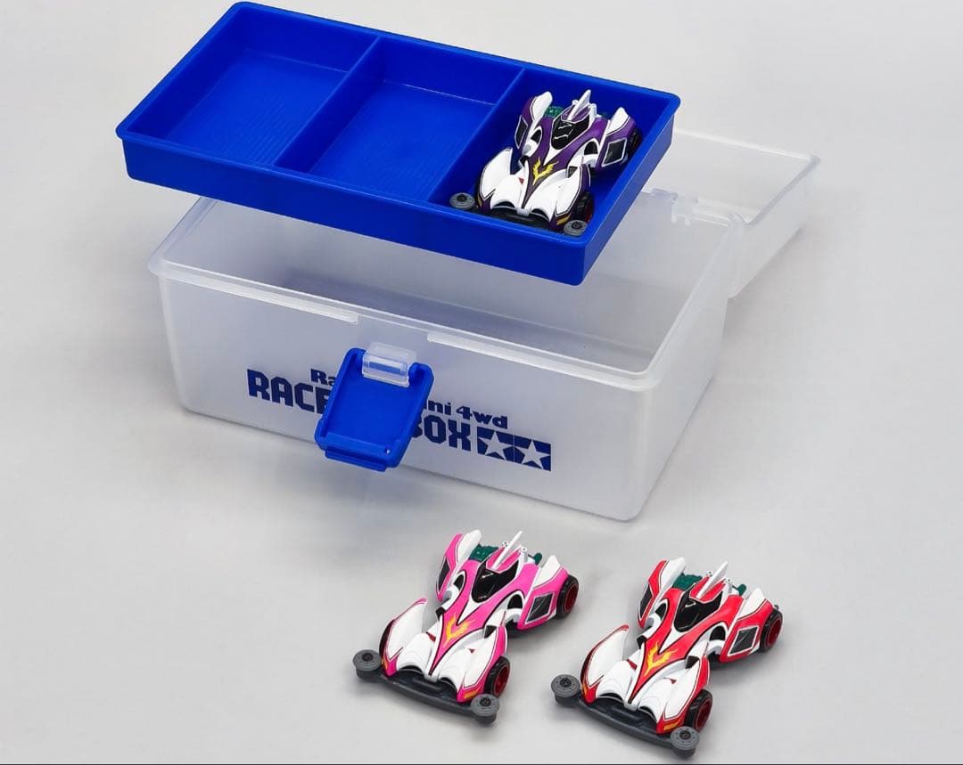 即購入可⭕️トミカプレミアム タミヤ ミニ四駆 レーサーズボックス(トミカ付き）