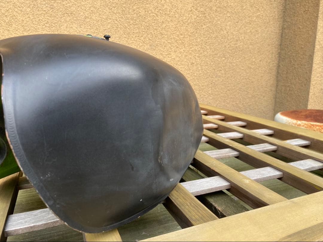 [品名] カワサキ250tr 純正タンク(キャブ車用)