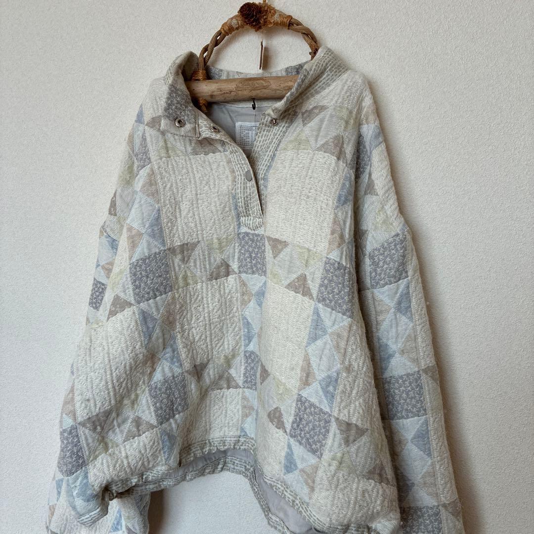 qiri パッチワークキルトジャガード