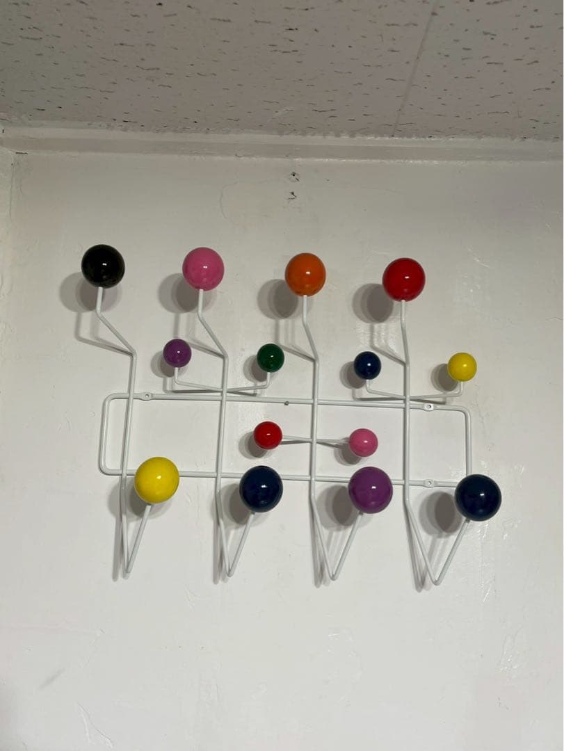 ミッドセンチュリー ウォールハンガー ハングイットオール風 カラフル 壁掛け収納