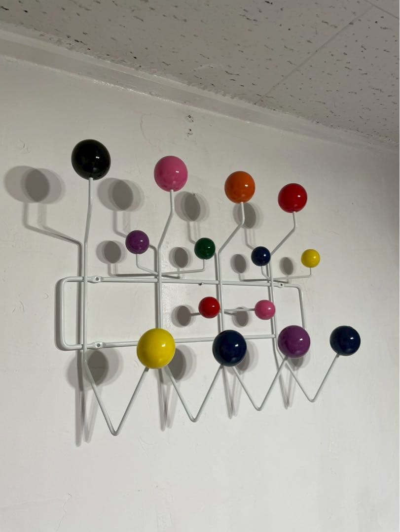 ミッドセンチュリー ウォールハンガー ハングイットオール風 カラフル 壁掛け収納