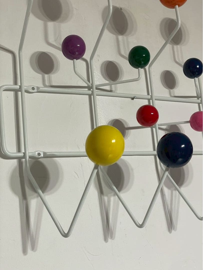 ミッドセンチュリー ウォールハンガー ハングイットオール風 カラフル 壁掛け収納