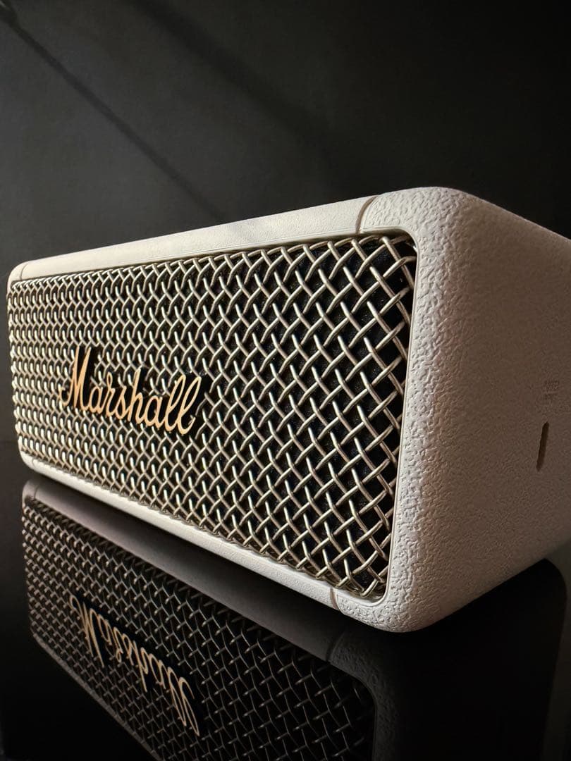 Marshall ワイヤレスポータブル防水スピーカー Emberton クリーム