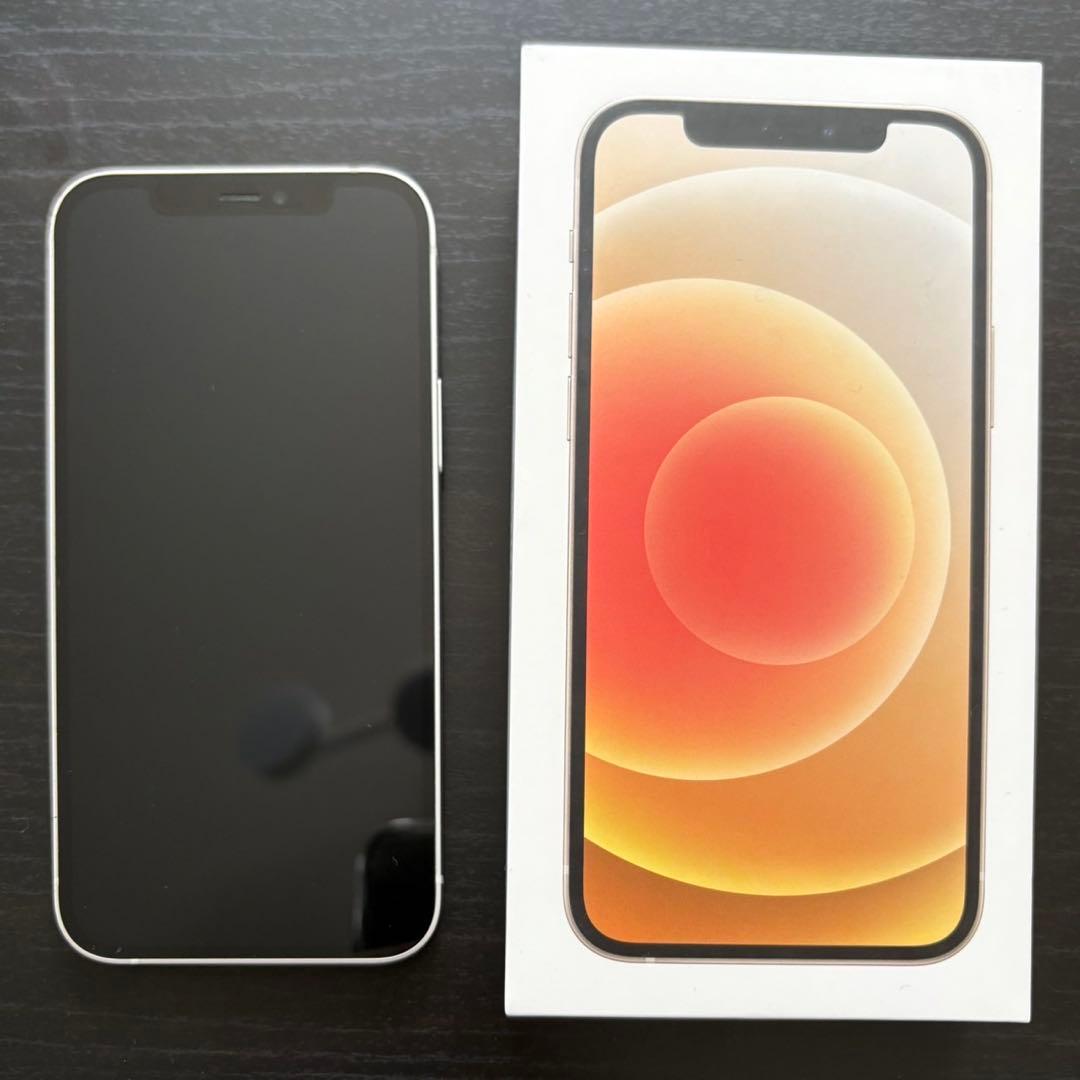 iPhone 12ホワイト64G 元箱付き