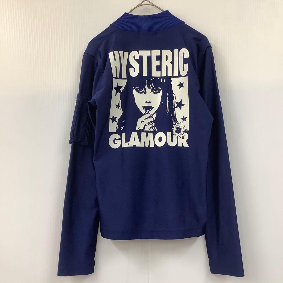 極美品 HYSTERIC GLAMOUR ブルゾン アウター バックプリント