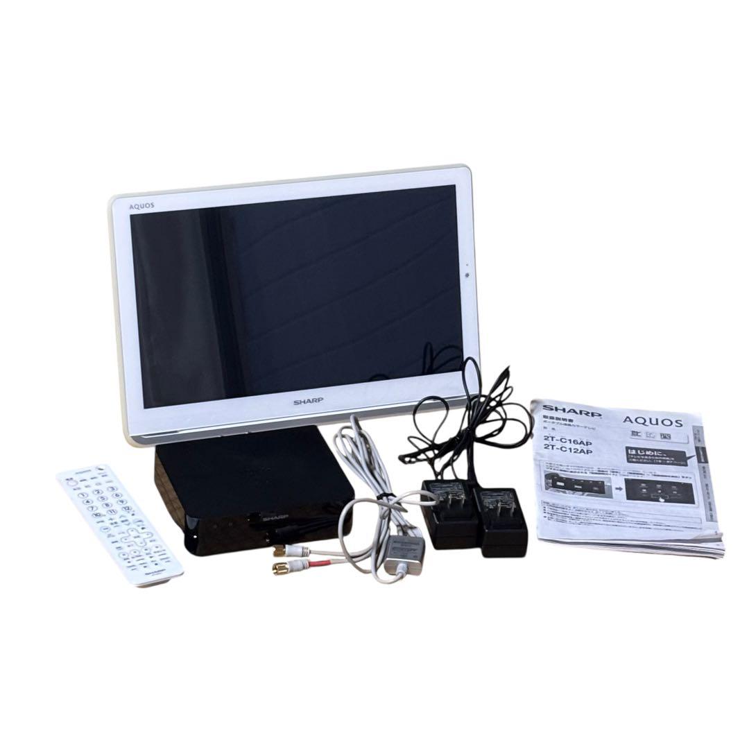 動作確認済 SHARP AQUOS 2T-C16AP-W シャープ アクオス