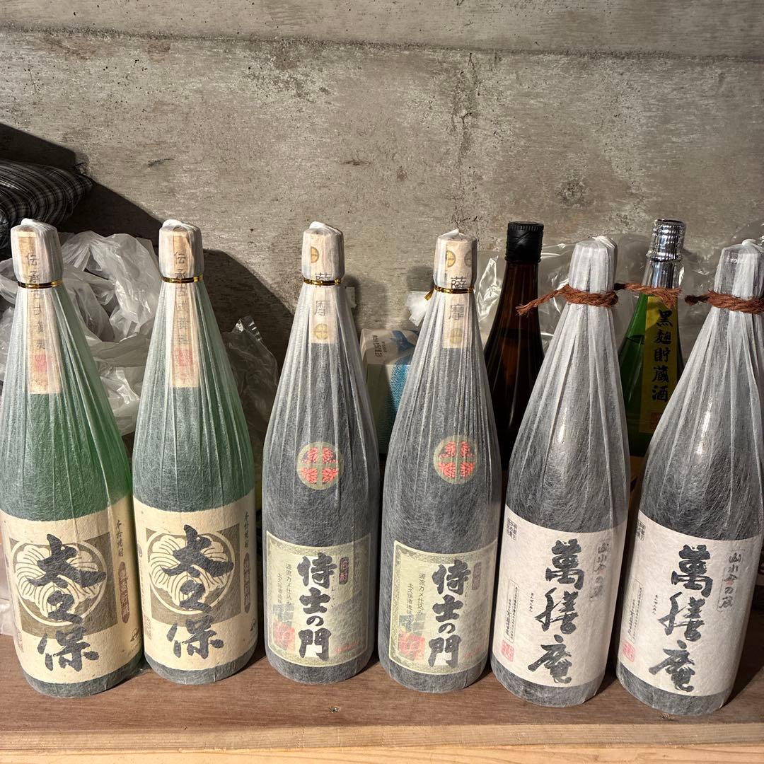 大久保２本侍士の門２本 萬膳庵2本