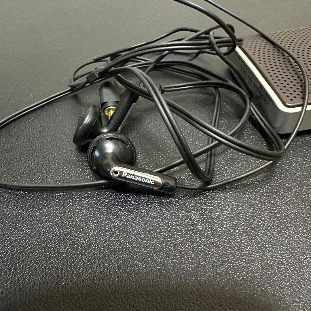 Panasonic RF-ND50TV AM/FMラジオ　動作品　中古良品