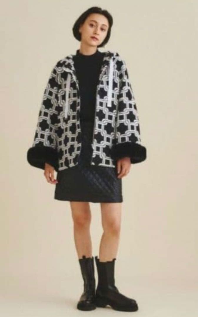 グレースクラス　キカジャガードコンビブルゾン　コート