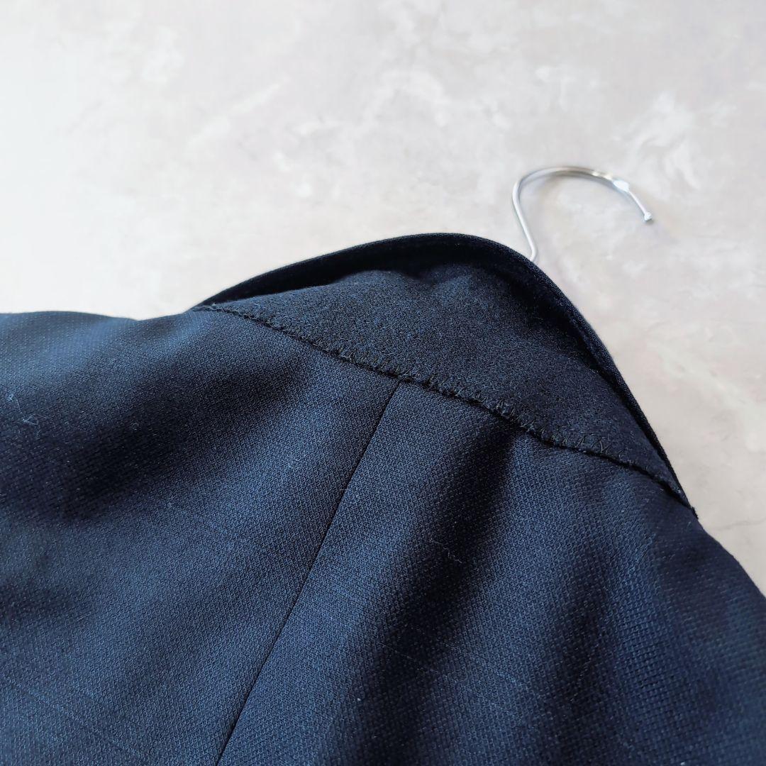 【極美品】NEWYORKER　ネイビー　チェック　XXL　AB8 超特大　現行