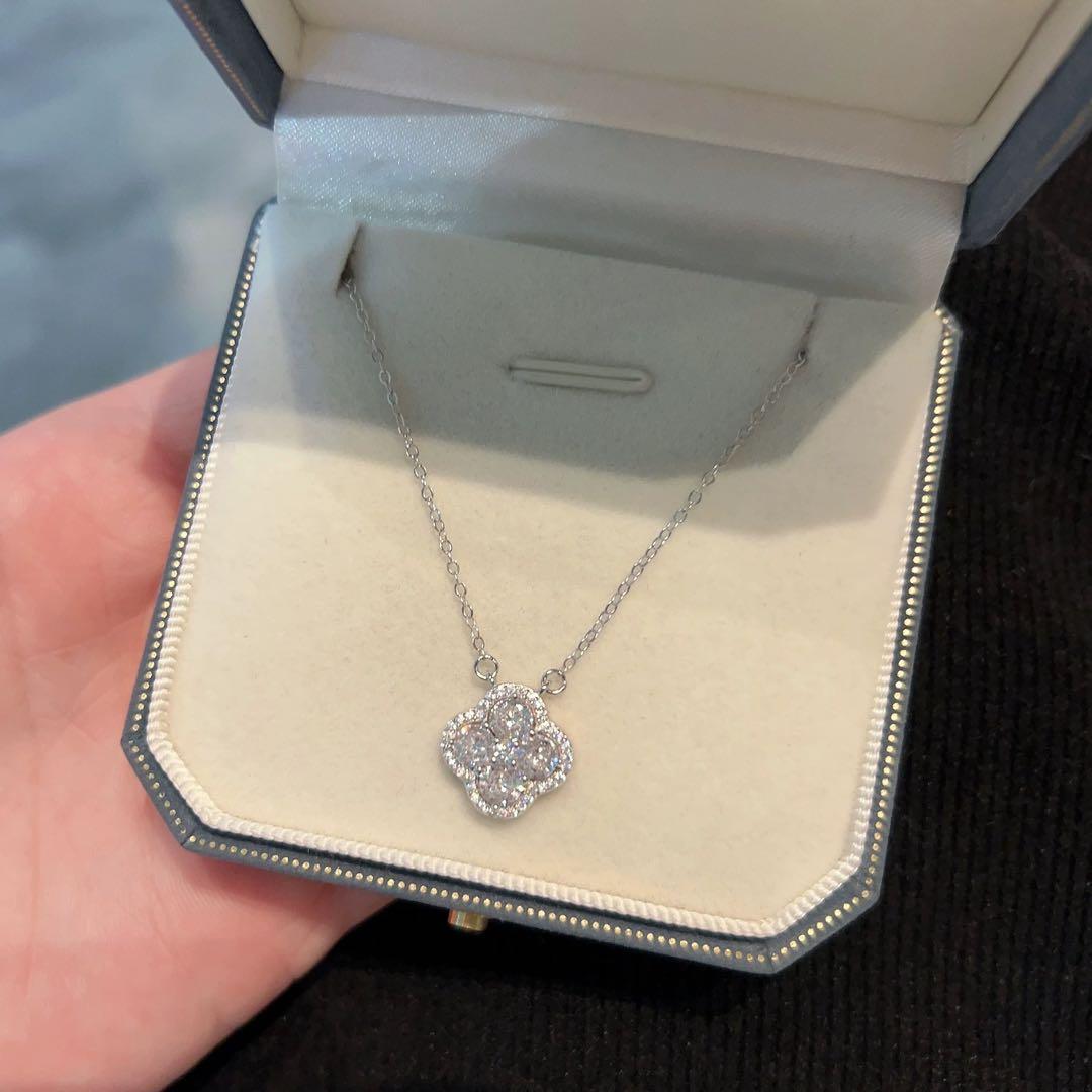 【新品未使用】ヴァンクリーフアンドアーペル シルバーネックレス