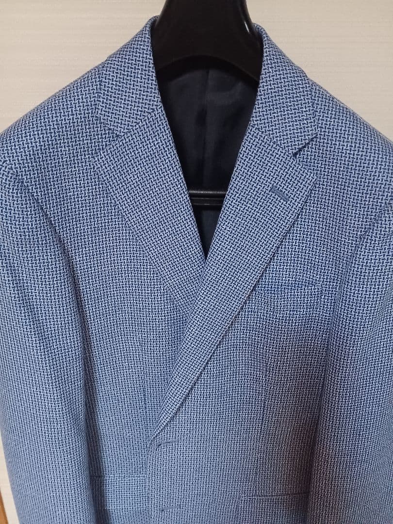 新品STUDIO by DURBAN 青 ジャケット 94A6