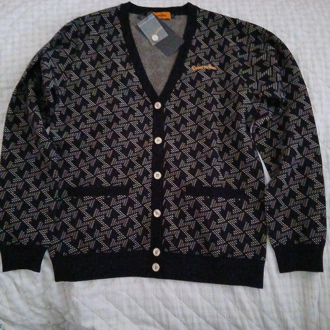 レザレクション　ウィメンズ GMジャガードニットカーディガン / 黒