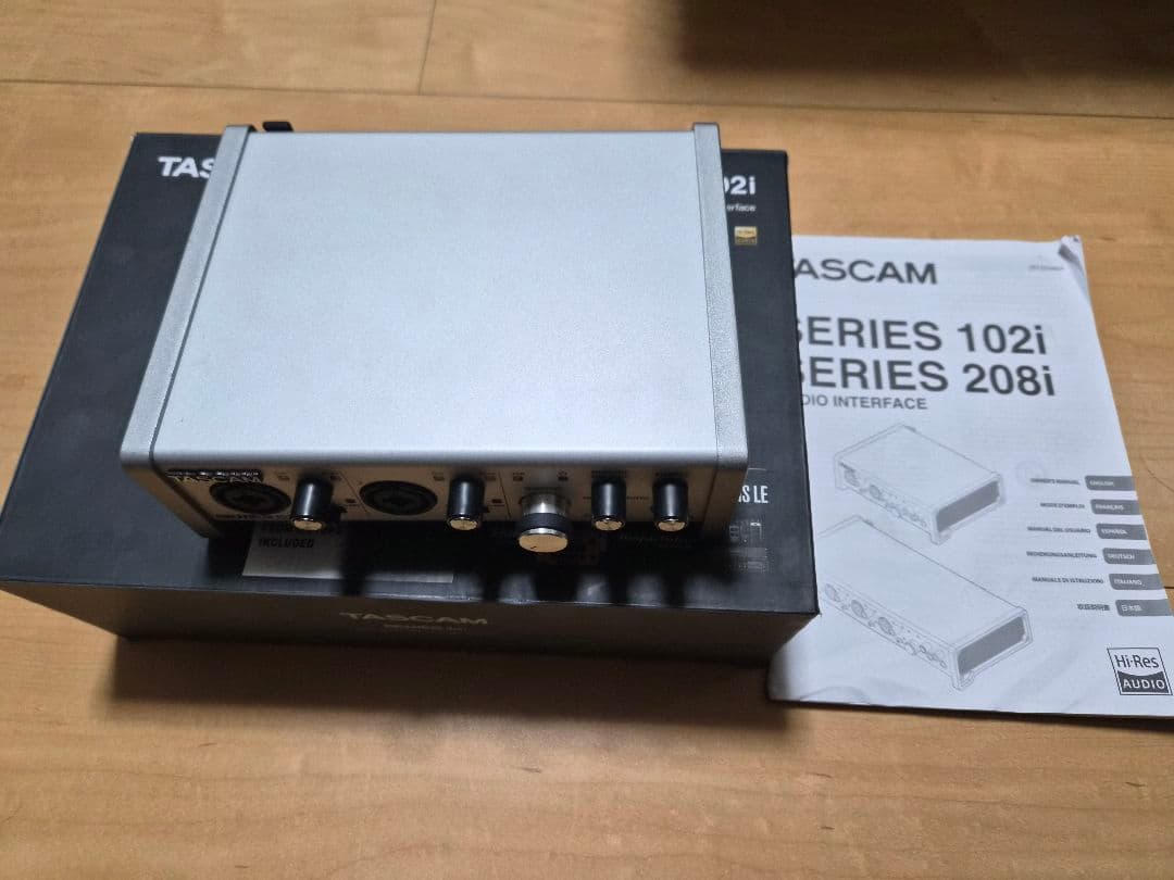 DTM・DAW Tascam 102i