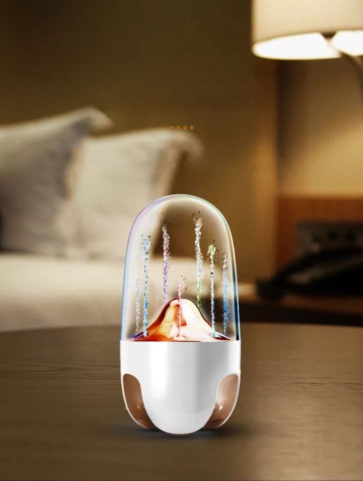 night噴水LED Bluetoothスピーカー充電式(箱付き)