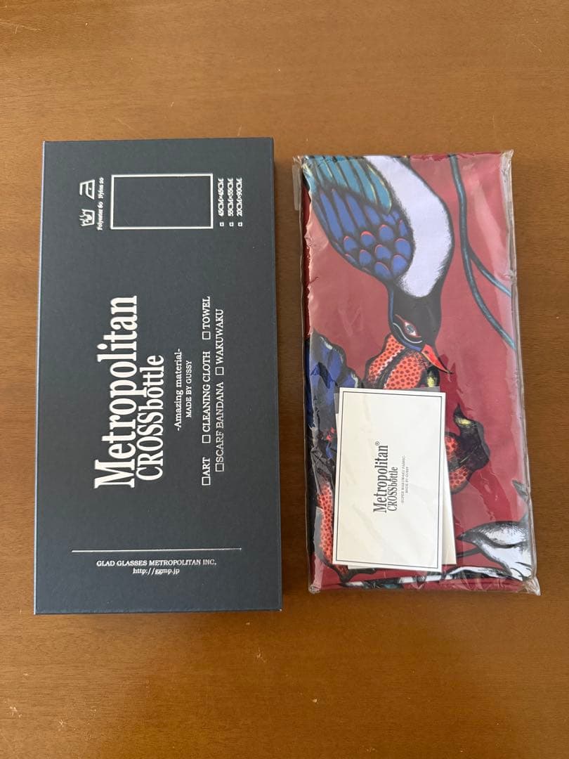 メトロポリタン　クロスボトル　MIHO MURAKAMI メガネクロス
