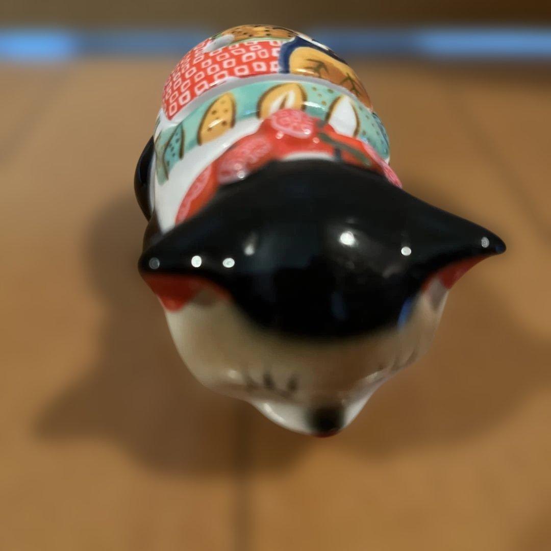 招き猫　大仏次郎記念館　置物