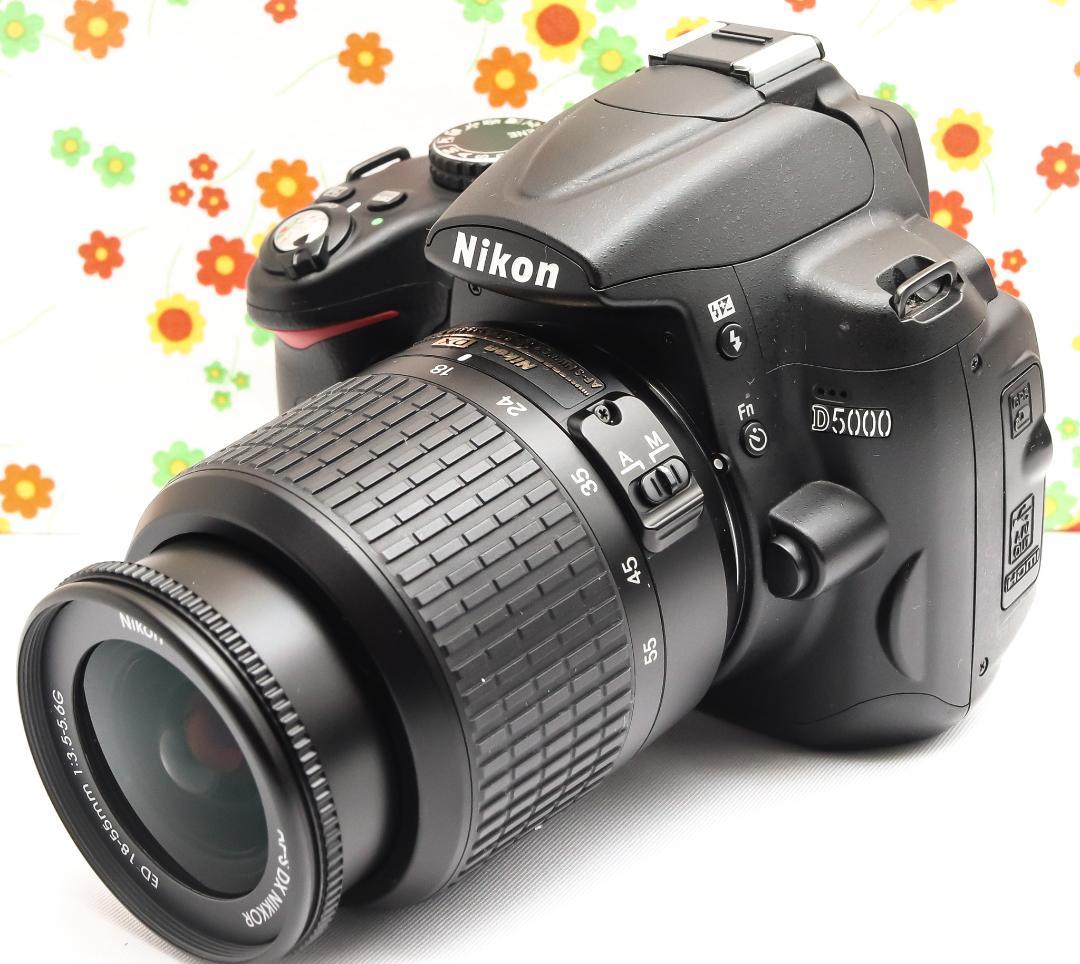 ニコン Nikon D5000☆動画撮影☆スマホに送れる！☆デジタル一眼レフ