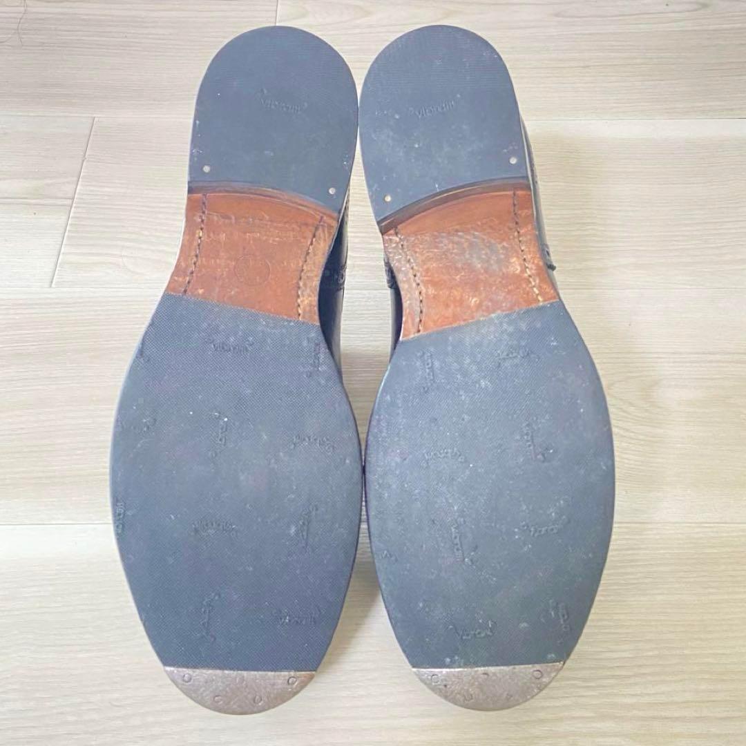 フットザコーチャー　26.5cm ドレスシューズ　革靴　ビブラムソール