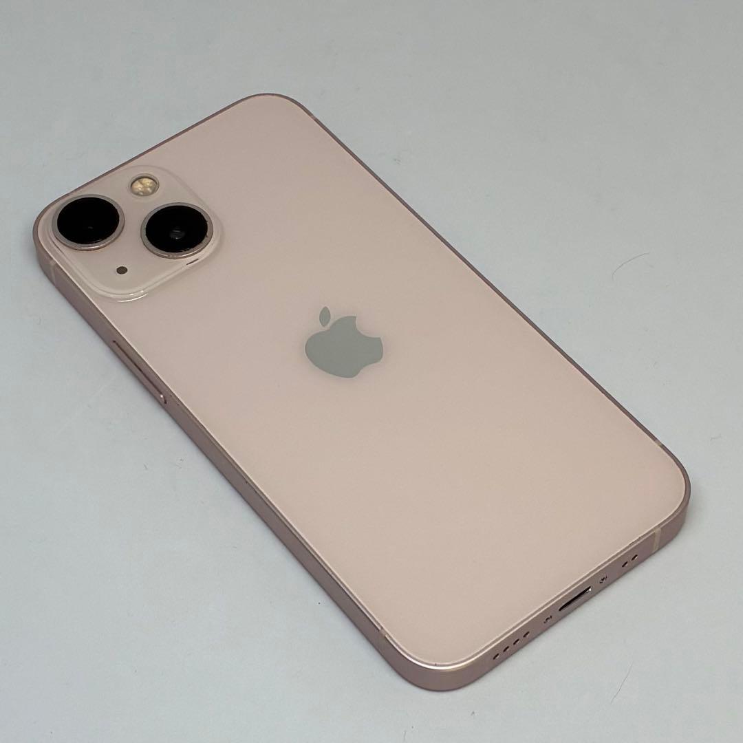M19【電池新品　100％表示】 iPhone 13mini　128GB　ピンク
