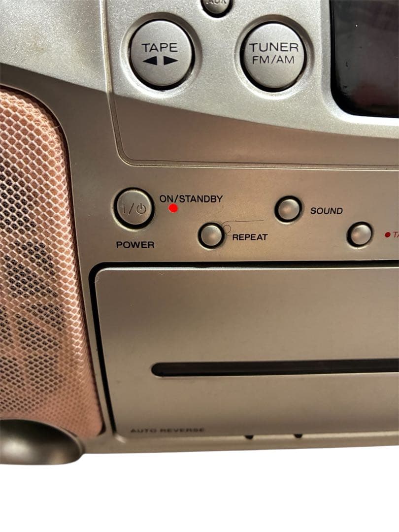 ジャンク KENWOOD ハローキティ CD MD テーププレイヤー