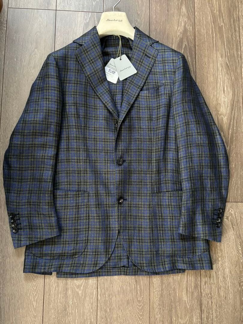 [トウアン　トゥ] Sartorio テーラードジャケット 46 リネン