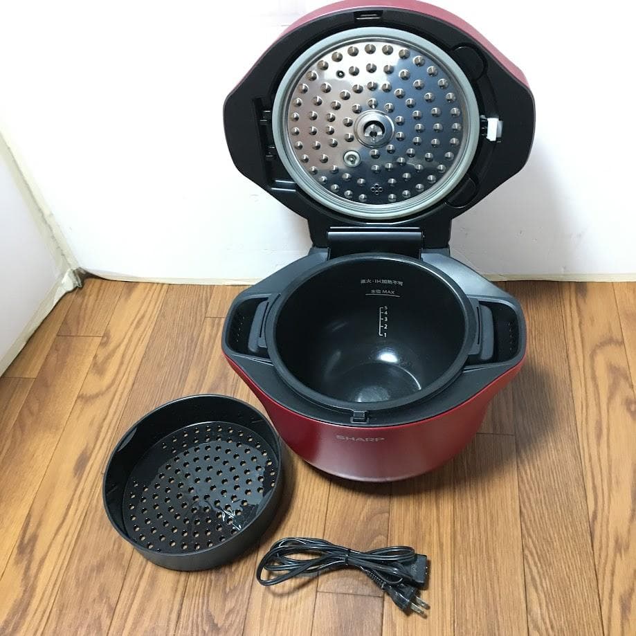 SHARP KN-HW24G-R 自動調理鍋 シャープ ヘルシオ ホットクック